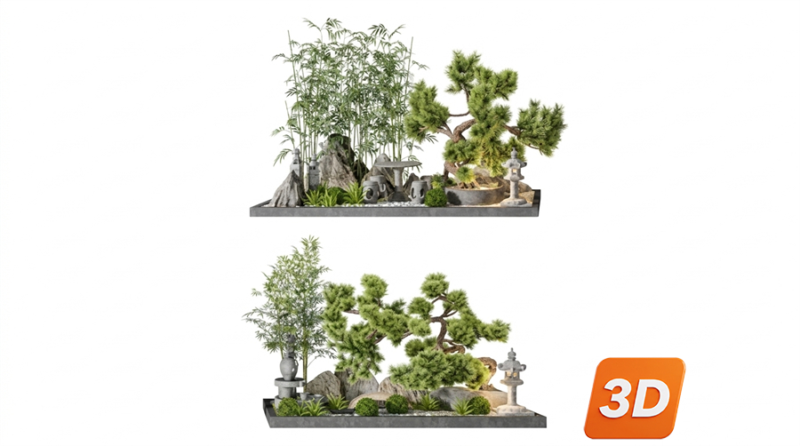 Rockery Skp Files